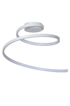 Lucide Maxence - Ø 46 x 35 cm - 24W LED inclus - 3 niveaux de gradation - blanc
