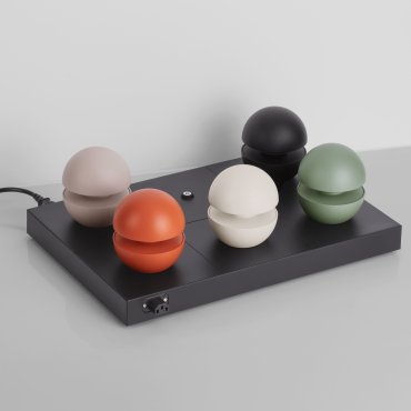 Nova Luce Base - station de charge pour 6 lampes de table - 46 x 4 x 33 cm