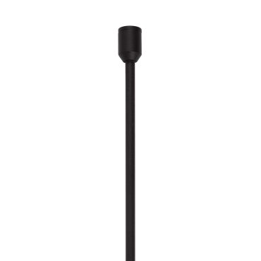Nova Luce Zed - système de rail magnétique tubulaire - Ø 2 x 30 cm - noir