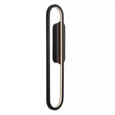 Lucide Thelma - applique murale - 12 x 5,6 x 60 cm - 22W LED dimmable inclus - noir