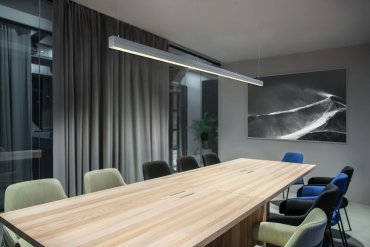 Klus 4050-W - profilé LED - 4 x 6,97 cm - argent anodisé