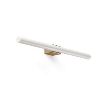 Faro Calma - applique murale - 50 x 5,5 cm - 7W LED inclus - IP44 - or brossé