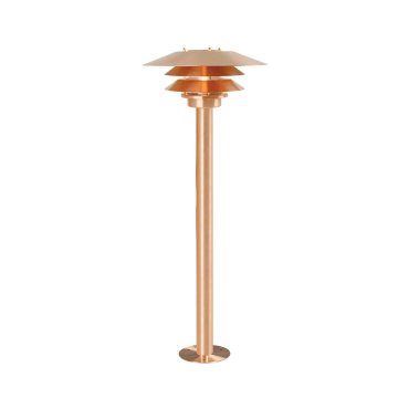 Nordlux Veno - lampe de jardin - Ø 35 x 93 cm - IP54 - cuivre