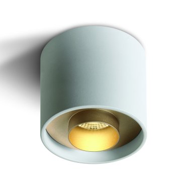 ONE Light Dark Light Cylindres - spot en saillie 1L - Ø 10 x 10 cm - 22W LED inclus - blanc