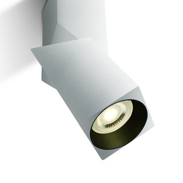 ONE Light Spots décoratifs directionnels - spot en saillie - 5,8 x 5,8 x 19,3 cm - blanc