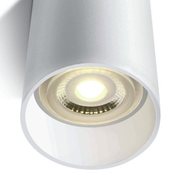 ONE Light Cylindres de plafond GU10 - spot en saillie 1L - Ø 5,6 x 10 cm - blanc