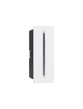 Nova Luce Aizen - applique encastrée - 5 x 13,5 x 6,5 cm - 3W LED inclus - IP65 - blanc sablé