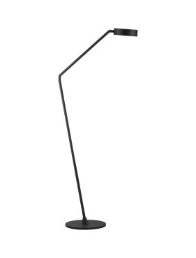 Nova Luce Afi - lampadaire - Ø 35 x 170 cm - 23W dimmable LED inclus - noir