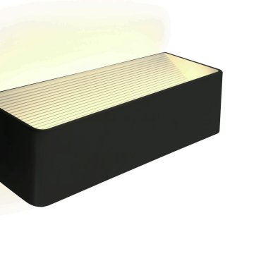 ONE Light Backlight Wall Range - applique murale - 37 x 10 x 8 cm - 12W LED inclus - noir