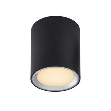 Nordlux Fallon Long - spot en saillie 1L - Ø 10 cm - fonction Moodmaker à 4 niveaux - LED 5,5W dimmable inclus - noir