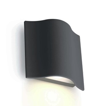 ONE Light Roof Tile - applique murale extérieure - 12 x 5 x 12 cm - 6W LED inclus - IP54 - anthracite