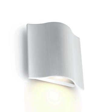 ONE Light Roof Tile - applique murale extérieure - 12 x 5 x 12 cm - 6W LED inclus - IP54 - blanc