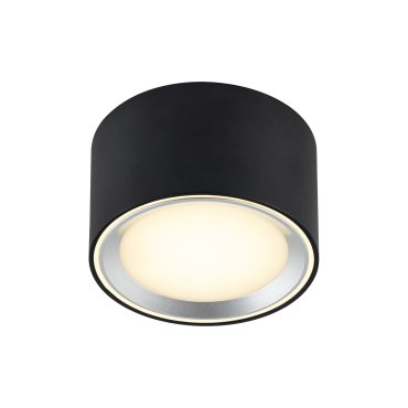 Nordlux Fallon - spot en saillie 1L - Ø 10 cm - fonction Moodmaker à 4 niveaux - LED 5,5W dimmable inclus - noir