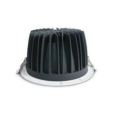 ONE Light COB Downlight Range Die Cast - spot encastré - Ø 230 mm, Ø 210 mm taille d'encastrement - 60W LED inclus - blanc - couleur de lumière blanche