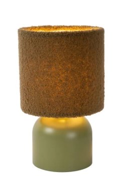 MODÈLE D’EXPOSITION - Lucide Woolly - lampe à poser - Ø 16 x 28 cm - vert