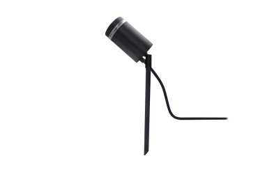 Integral LED Moroni – spot encastré au sol sur piquet – Ø 6 x 37,2 cm – IP65 – noir