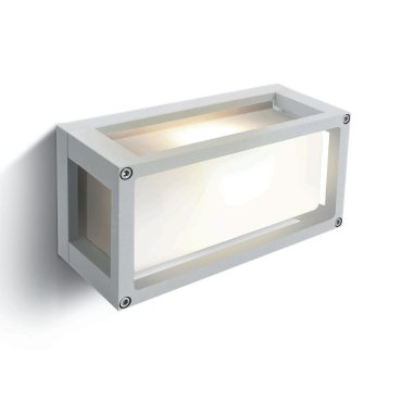 ONE Light Outdoor E27 Square - applique murale extérieure - 25 x 9,5 x 12,5 cm - IP54 - blanc