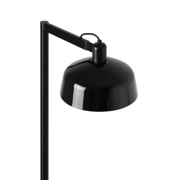 Faro Tatawin - lampadaire - 30 x 47,4 x 148 cm - noir satiné et noir brillant