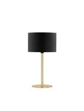 Nova Luce Sibnia - lampe de table - Ø 30 x 57,8 cm - laiton doré et noir