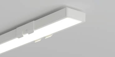 Klus MICRO-PLUS - Profilé LED - 1,6 x 0,6 cm - blanc