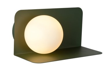 Lucide Bonni - applique murale - 24 x 12,5 x 12 cm - vert