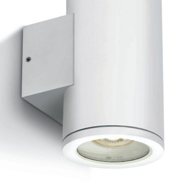 ONE Light GU10 Outdoor - applique murale extérieure - 8 x 17,3 cm - IP54 - blanc