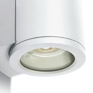 ONE Light GU10 Outdoor - applique murale extérieure - 8 x 9 cm - IP54 - blanc