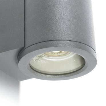 ONE Light GU10 Outdoor - applique murale extérieure - 8 x 9 cm - IP54 - gris