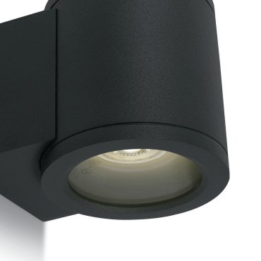 ONE Light GU10 Outdoor - applique murale extérieure - 8 x 9 cm - IP54 - noir
