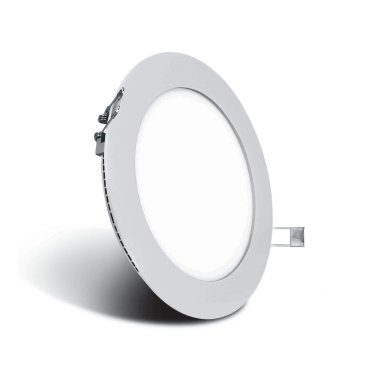 ONE Light Round Recessed Panels - spots encastrés - Ø 22,3 x 2,2 cm - 18W LED inclus - IP40 - blanc - couleur de lumière blanc chaud
