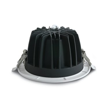 ONE Light COB Downlight Range - spot encastré - Ø 170 mm, Ø 145 mm encastré - 20W LED inclus - blanc - couleur de lumière blanche