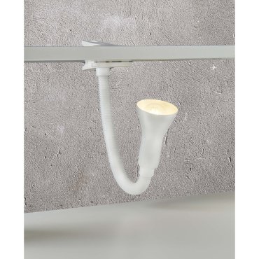 Searchlight Desk Partners - lampe à pince - 30 cm - blanc