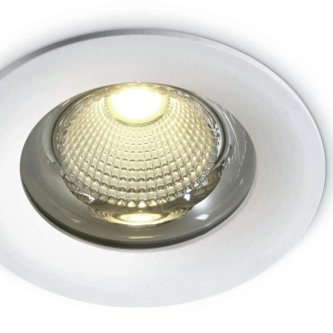 ONE Light Gamme Extérieur/Salle de bains - spot encastré - Ø 110 mm, Ø 100 mm encastré - 15W LED inclus - IP65 - blanc - couleur de lumière blanc chaud