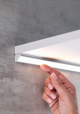 Klus 45-16 - Profilé LED - 1,6 x 1,1 cm - argent anodisé