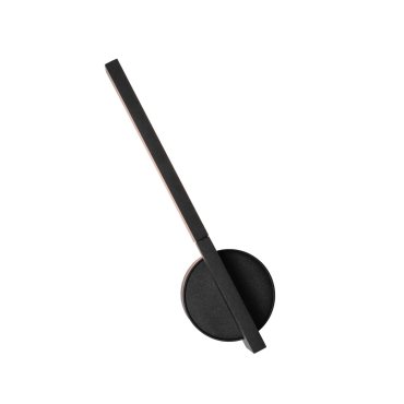 Maxlight Merano - applique murale - 8 x 6 x 27,5 cm - 6W LED inclus - noir