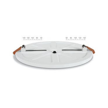 ONE Light Floating Panels Range - plafonnier encastré - Ø 16 x 2,4 cm - 14W LED inclus - blanc - couleur de lumière blanc chaud