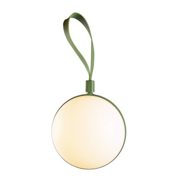 Nordlux Bring To-Go 12 - lampe portable avec batterie rechargeable - 12 x 26 x 9,3 cm - 1W LED inclus - IP54 - blanc et vert