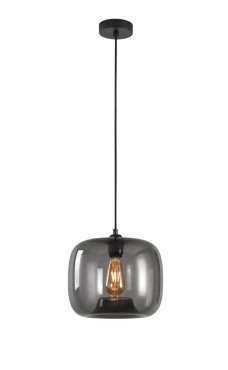 Artdelight Preston - lampe suspendue - Ø 28 x 178 cm - fumé