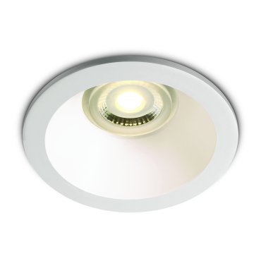 ONE Light Fire Rated Dark Light - spot encastré - Ø 85 mm, Ø 73 mm encastré - IP65 - blanc