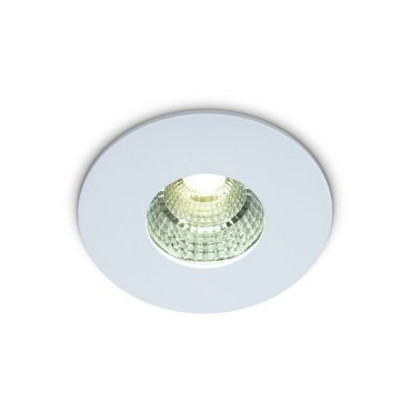 ONE Light COB IP54 Range - spot encastré - Ø 95 mm, Ø 68 mm encastré - 7W LED inclus - IP54 - blanc