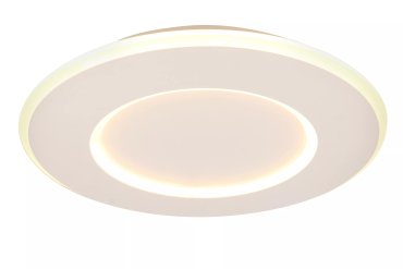 Lucide Axelle - plafonnier - Ø 39,6 x 4,6 cm - 24W LED inclus - 3 StepDim - blanc