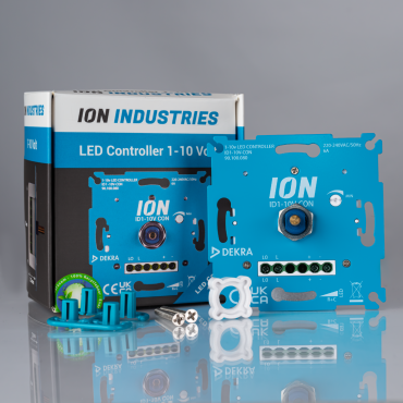 Ion Industries - contrôleur de LED encastrées (dimmer) pour drivers - 1-10V - avec montage à vis