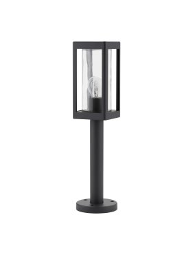 Nova Luce Figo - lampe de jardin - 11 x 50 x 11 cm - IP54 - anthracite foncé