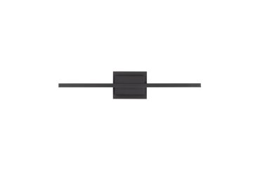 Nova Luce Azure - applique murale - 6,9 x 11,8 x 60 cm - 12,5W LED inclus - noir sable