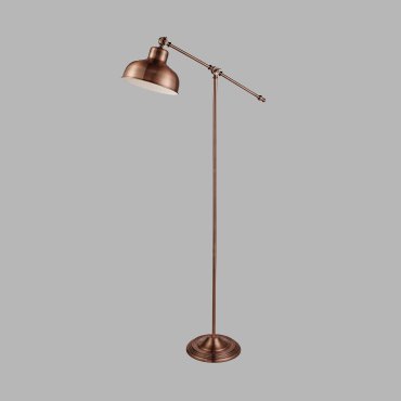 Searchlight Macbeth - lampadaire - 135 cm - cuivre antique