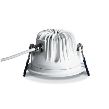 ONE Light Gamme Extérieur/Salle de bains - spot encastré - Ø 90 mm, Ø 82 mm encastré - 10W LED inclus - IP65 - blanc - couleur de lumière blanche