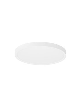 Nova Luce Dixie CCT - plafonnier - Ø 30 x 2,5 cm - 24W LED inclus - blanc sable