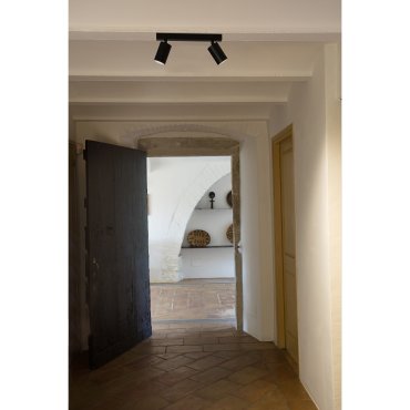 Faro Stan - spot en saillie 2L - 33,6 x 13,4 x 9,8 cm - noir mat
