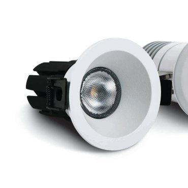 ONE Light COB Dark Light Range CCT - spot encastré - Ø 67 mm, Ø 56 mm encastrement - 6,5W LED incl. - couleur de lumière réglable - IP65 - blanc