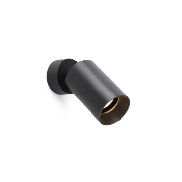 Faro Stan - spot en saillie 1L - Ø 6 x 15 cm - noir mat